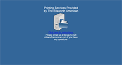 Desktop Screenshot of eaprintingservice.com